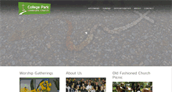 Desktop Screenshot of collegeparkcovenant.org